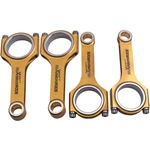 4X Titanized Connecting Rods For Honda Civic Crx D16 Zc Sohc Vtec Arp 5.394". Fixed Price $469.99.
