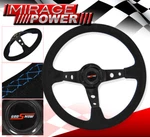 Aluminum Drift Steering Wheel Blue Stitch God Snow Mark Badge Bmw Benz Amg M3. Fixed Price $47.99.