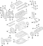 Genuine Volkswagen Camshaft 06K-109-022-BB. Fixed Price $190.31.
