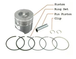 Piston For Toyota Dyna Hino Ranger Land Cruiser Diesel B Engine 3 1972-. Fixed Price $39.98.