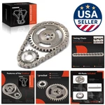 V8 5.0L 5.7L Engine Timing Chain & Sprocket Kit - Durable Reliable For Chevys. Fixed Price $122.99.