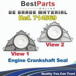 Engine Crankshaft Seal Rear Ref. 11147794168 710449 Fits Bmw. Fixed Price $55.99.
