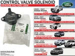 New Genuine Land Rover Engine Control Valve Solenoid (2018-2022) Oem LR126832. Fixed Price $66.78.