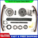 Timing Chain Kit For Toyota Camry Scion Tc 2002-2011 2.4L 1AZFE 2AZFE + Vvt Gear. Fixed Price $59.99.