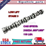 For Gm Ls 4.8/5.3/6.0L Truck Stage Low Lift Camshaft 218/224 .553"/.553". Fixed Price $133.29.