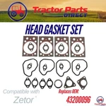 Head Gasket Set 1.5MM Comp W Zetor - Replc 43200096: 4911 5011 6211 6011. Fixed Price $60.47.
