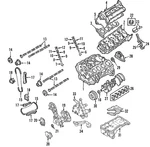 Genuine Nissan Engine Camshaft A3020-ZE00A. Fixed Price $949.09.