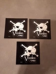 Lot Of 3 Classic Lunati Voodoo Camshaft Racing Decals Stickers Rat Hot Rod Nhra. Fixed Price $9.95.