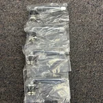 (4) Work (unmarked) Wheels 90 Degree Chrome Valve Stems 2.75" Nos Jdm V28AM. Fixed Price $58.00.