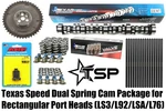 Texas Speed Tsp Stage LS3 Lsa Turbo Boost Camshaft Kit 3-BOLT Conversion. Fixed Price $877.25.