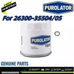 Fit Hyundai Kia Oil Filter 26300-35504/05 & Plug Gasket 21513-23001 For Oem. Fixed Price $20.95.