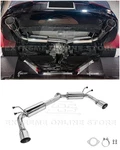For 19-UP Mazda Hatchback & CX-30 T-304 Dual Muffler Axle 4" Exhaust. Fixed Price $3309.98.