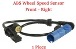 ABS3363FR Wheel Speed Sensor Front Right Fit:bmw 320 325 330 M3 Z4 2001-2008. Fixed Price $16.00.