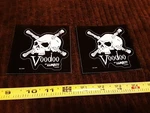 Lot Of 2 Classic Lunati Voodoo Camshaft Racing Decals Stickers Rat Hot Rod Nhra. Fixed Price $8.95.