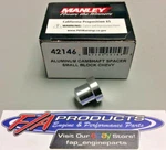 Manley 42146 Small Block Chevy Long Style .830" Aluminum Cam Button / Spacer. Fixed Price $13.68.