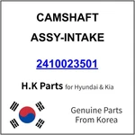 2410023501 Hyundai Camshaft Assy-intake New Genuine Oem Part. Fixed Price $327.99.