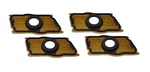 Set Of 4 Fuel Injector Seal Plates Genuine Vw/audi For Audi, Volkswagen. Fixed Price $116.87.