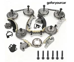 For 2008-2016 Buick Enclave Timing Chain Kit+ 4VVT Cam Phaser Int&exh. Fixed Price $230.88.