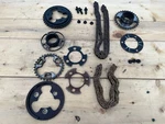 98-03 Bmw Series E39 525 530 Camshaft Timing Gears And Chain Set 11361438375. Fixed Price $64.99.