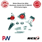 REV9 Motor Mount Set Billet Aluminum For 2002-05 Honda Civic Si EP3 K-srs Engine. Fixed Price $220.00.