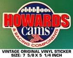 Howards Cams Racing Components Vintage Original Vinyl Decal Sticker-nhra Drag. Fixed Price $8.68.