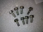 07-18 Lexus ES350 Toyota 3.5L Engine Rear Crankshaft Seal Retainer Bolts Oem. Fixed Price $21.00.
