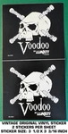 Voodoo By Lunati Cams - Vintage Original Vinyl Decal Racing 2 Stickers. Fixed Price $8.62.