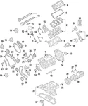 Genuine Audi Engine Camshaft 06E-109-101-BH. Fixed Price $974.07.