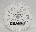 Comp Cams 4790CPG, One White Wheel Steel Degree 9" Sportsman Performance Par. Fixed Price $46.77.