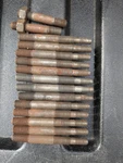 Jaguar XK120 Camshaft And Cover Studs (14). Fixed Price $24.00.