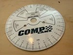 Comp Cams 4790 Sportsman Degree Wheels 9". Fixed Price $40.00.