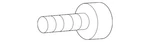 Genuine Mitsubishi Latch Screw MU000957. Fixed Price $5.28.