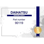 Genuine Daihatsu Camshaft Bearing Cap To Housing Part No. 90119-07009. Fixed Price $18.82.