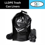 Trash Can Liner Star Seal Lldpe Black Bag 56 Gal 1.25 Mil 43"X47" 100 Pcs. Fixed Price $41.03.