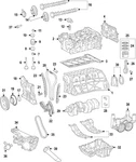 Genuine Mercedes-benz Camshaft 260-050-00-00. Fixed Price $1103.76.