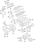 Genuine Nissan Engine Crankshaft Main Bearing 12207-EA201. Fixed Price $14.83.