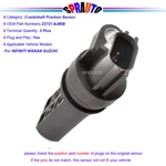 Camshaft Position Sensor For Nissan Frontier Pathfinderquest Altima Infiniti G35. Fixed Price $13.90.