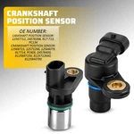 2X Camshaft & Crankshaft Position Sensors For 4.2L L6 Trailblazer Envoy Rainier. Fixed Price $18.99.