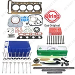 Timing Chain Head Gasket Set Intake Exhaust Valves Kit For Vw Audi Jetta 2.0 Tsi. Fixed Price $276.00.