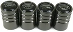 4X Ford Tire Valve Stem Caps Car, Truck Universal Fitting (metallic Black). Fixed Price $11.88.
