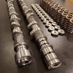 2JZGTE Vvti Camshaft Set 264 Ex 272 With Titanium Retainers + Dual Springs. Fixed Price $873.45.
