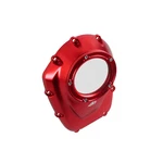 Red Transparent Camshaft Cover For Harley 17-23 Touring M8 Ultra Limited Fltrx. Fixed Price $169.95.