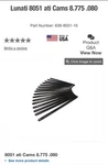 Lunati Pushrods Less Than Hour Ran. Fixed Price $100.00.