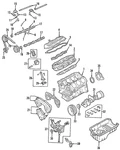 Genuine Nissan Engine Crankshaft Sealing Flange Gasket 12297-F6500. Fixed Price $48.37.