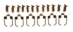 Bmw Retainer Spring & Intermediate Lever Set E60 E90 E92 X3 X5 7628303 7516299. Fixed Price $124.95.