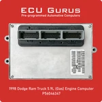 1998 Dodge 5.9L Engine Computer P56046347 "vin Programmed" Ecu Ecm Pcm. Fixed Price $329.95.
