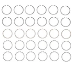 Enginetech Piston Ring Set For 1 Standard Size Direct Fit. Fixed Price $185.99.