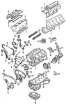 Genuine Nissan Engine Timing Chain 13028-31U12. Fixed Price $52.45.
