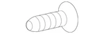 Genuine Mitsubishi Latch Screw MU000957. Fixed Price $11.18.