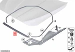 Genuine Bmw 550I Xdrive Hood Front Gasket Seal Engine Bonnet 51767206521. Fixed Price $30.69.